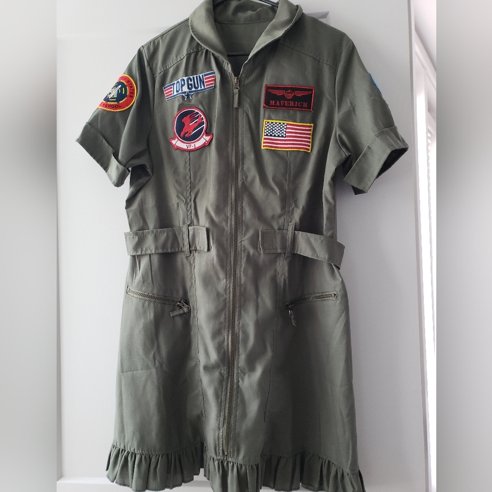 Top Gun costume dress